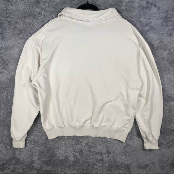 Good American 1/4 Zip Pullover Off White size 4 - Picture 10 of 10